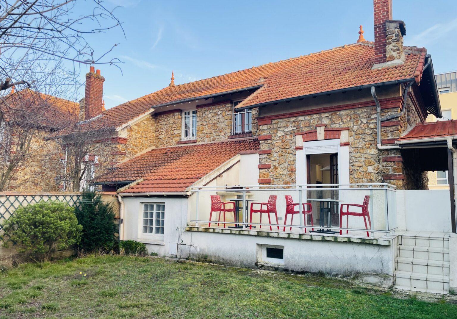 Jardin et terrasse – Villa Foch, Meaux